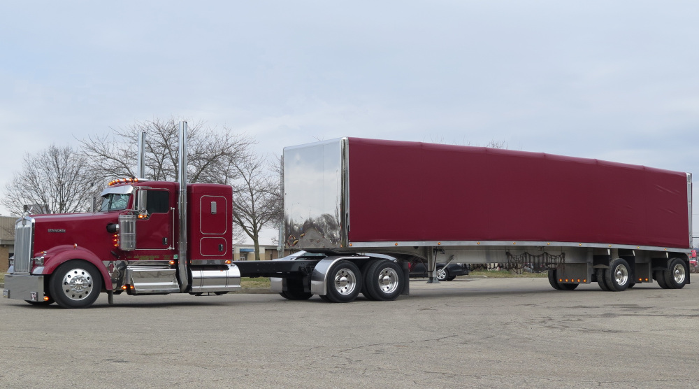 Straight trailer